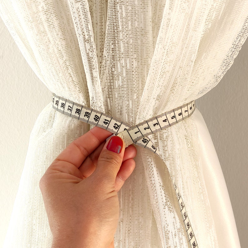 Curtain Holders, Handmade Curtain Tie Backs Set, Curtain Holder Wrap