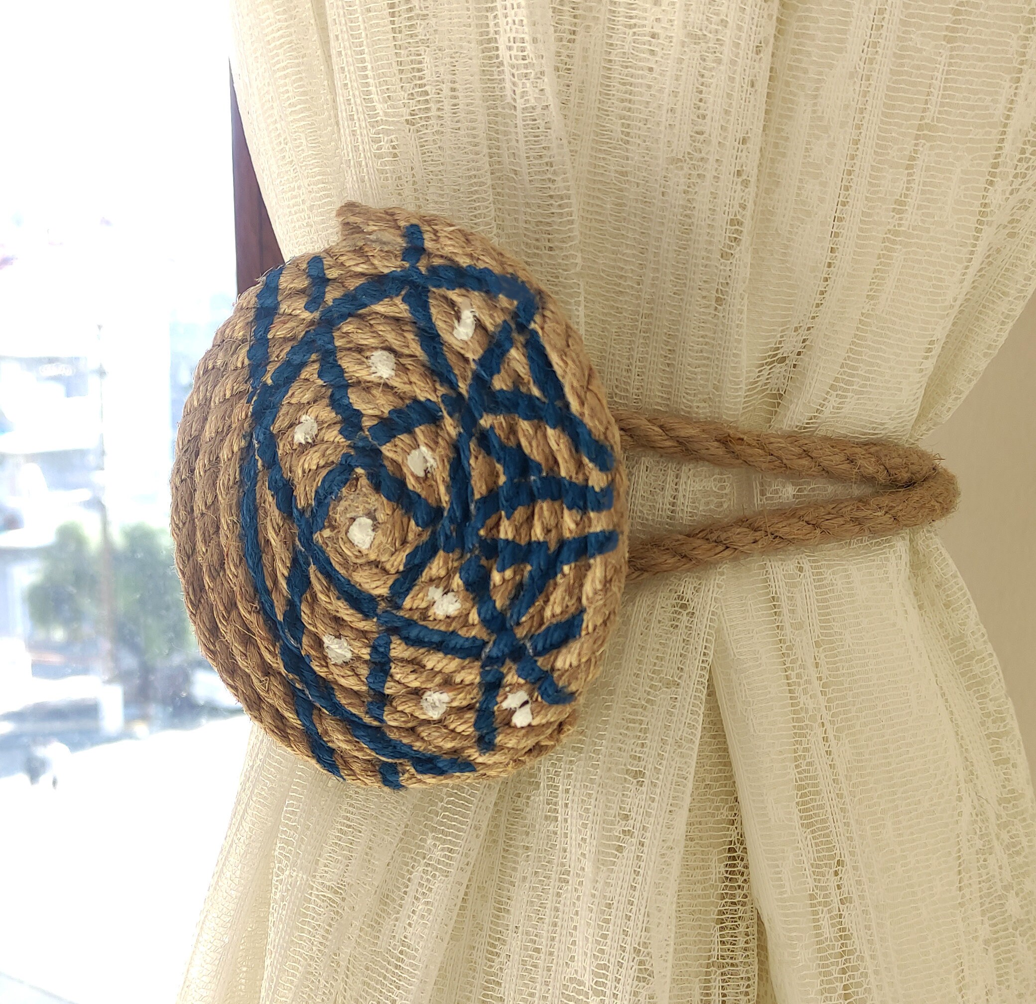 Curtain Decor, Curtain Clips, Curtain Holder, Home Decor, Cottagecore