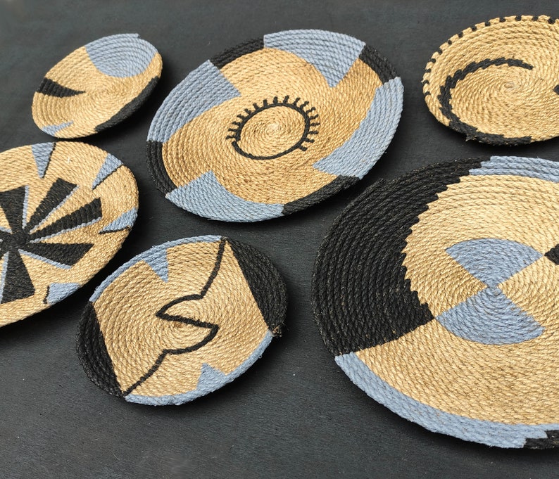 African Wall Plate Wall Plates Wall Basket African Wall Etsy