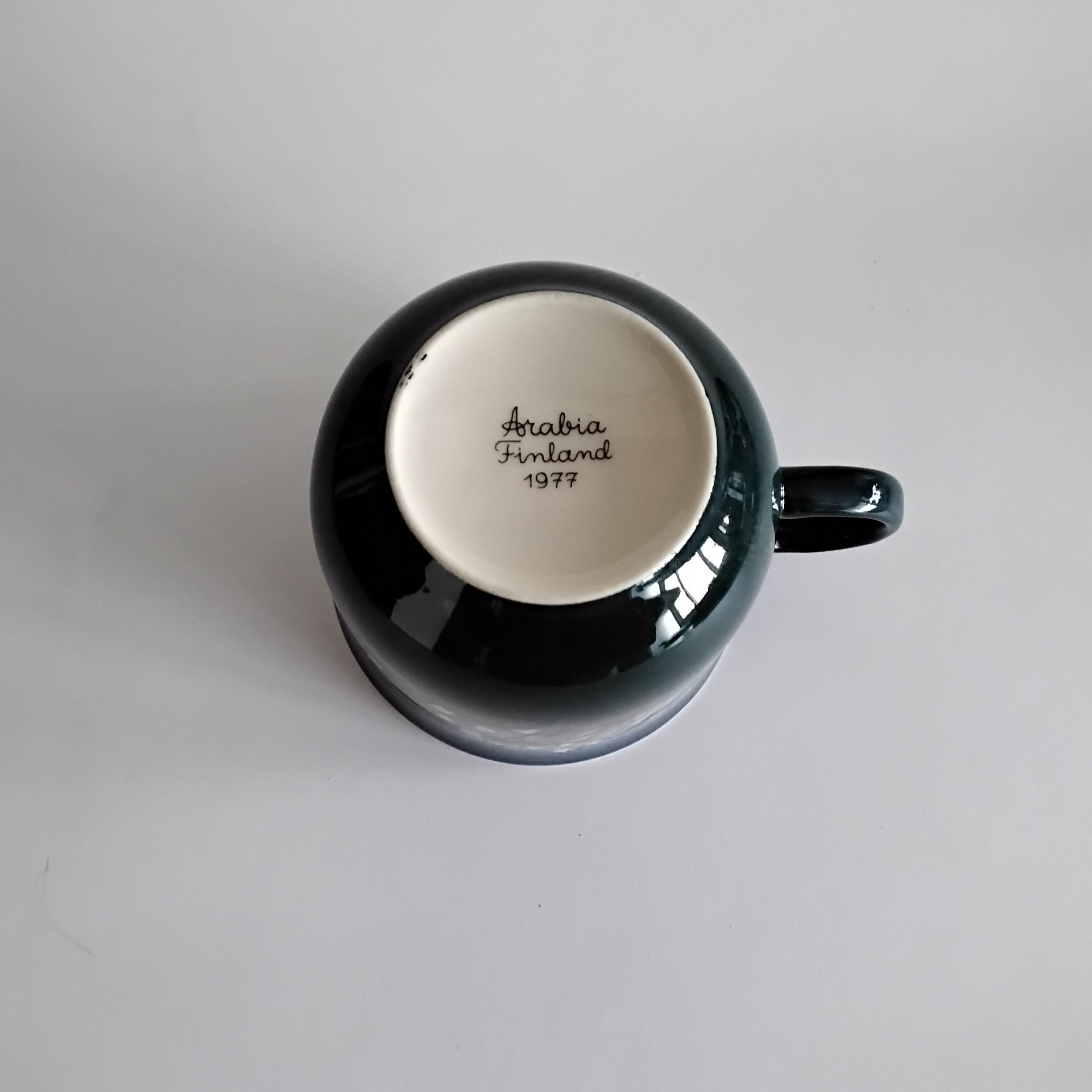 食器 ARABIA FINLAND Arabia Finland Cup and Saucer for Mother's Day 1977 - Etsy