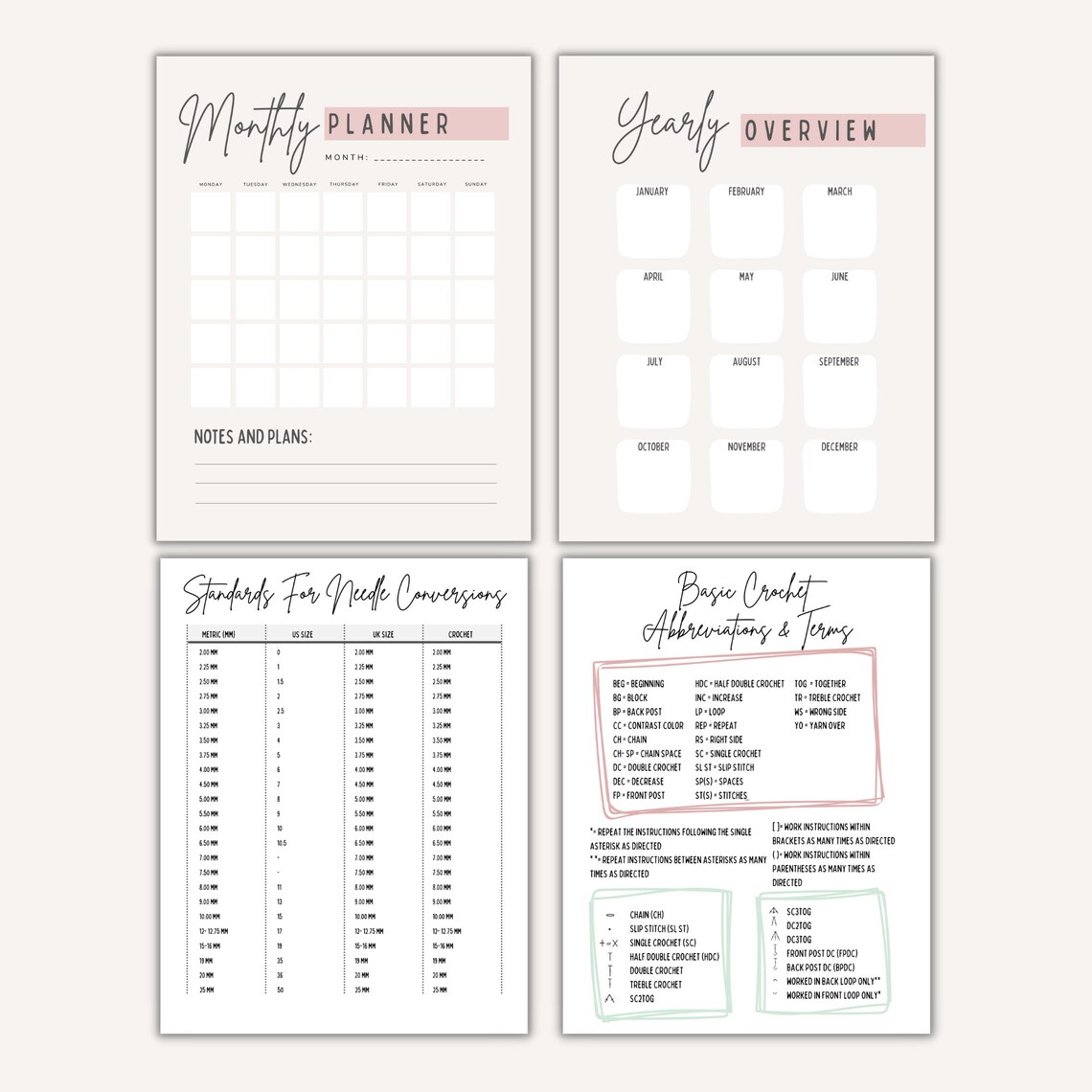 crochet-project-planner-printable-download-us-letter-project-organizer