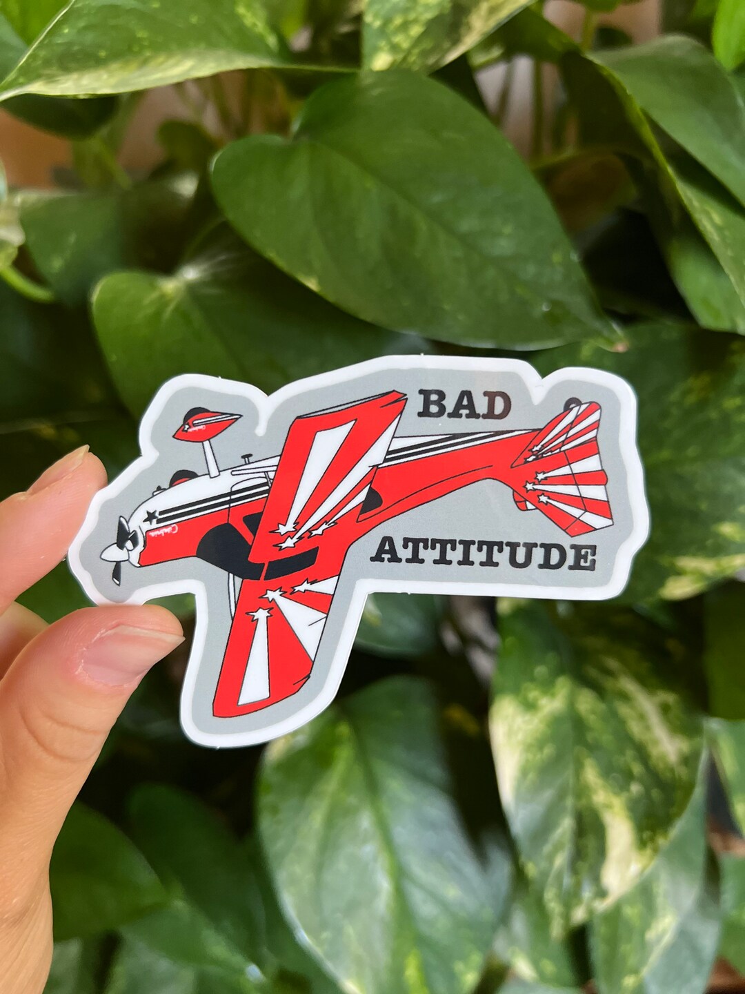 Bad Attitude Citabria Sticker - Etsy