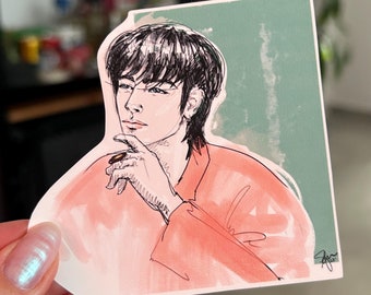 DPR IAN Matte Sticker | Korean R&B Music Themed Sticker