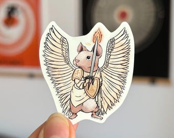 Angel Mouse Sticker | Laptop, Notebook, iPad Sticker