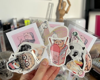 Animal Sticker Pack | Glossy Mystery Assortment (3pcs)