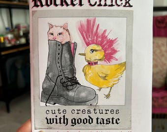 Rocker Chick Zine | Animal Character Artwork & Music Recommendations