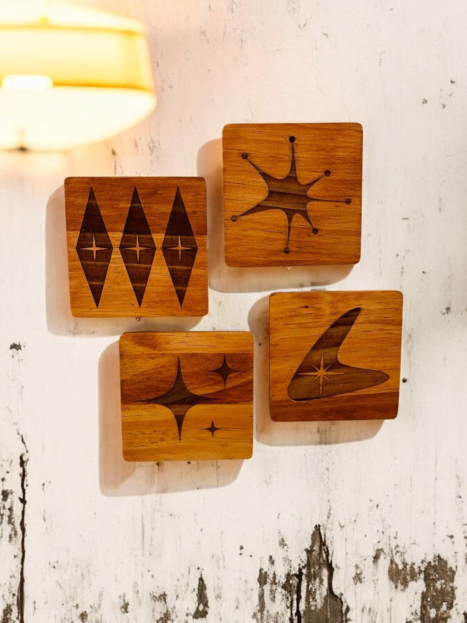 Mid Century Modern Coasters - Etsy