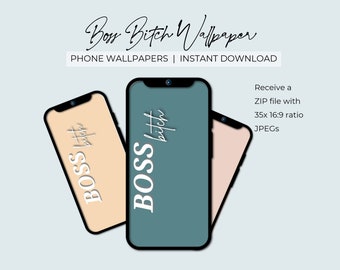 ボスビッチの携帯電話の壁紙 | ロック画面とホーム画面 | 美的背景 | デジタルモバイルアート | ダウンロード可能なバンドルパック
