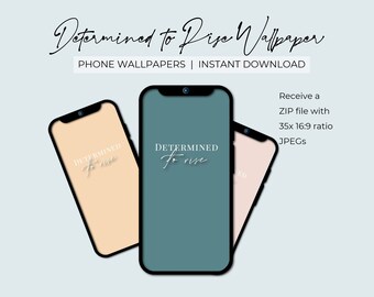 決意して立ち上がる携帯電話の壁紙 | ロック画面とホーム画面 | 美的背景 | デジタルモバイルアート | ダウンロード可能なバンドルパック