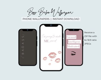 ボスベイブの携帯電話の壁紙 | ロック画面とホーム画面 | 美的背景 | デジタルモバイルアート | ダウンロード可能なバンドル | スマートフォン