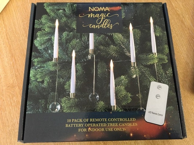 Hoolees' LED Christmas Tree Candles,battery Powered,wireless,flameless,flickering,removable  Clips-on,remote Control,for Tree,wreath Decors 