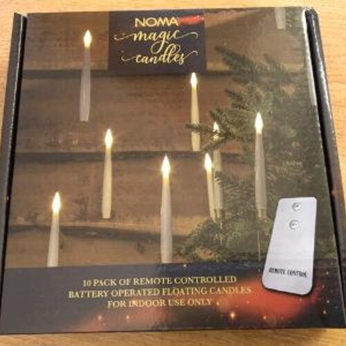 Floating WHITE Candles battery Operated With 'wand' Etsy