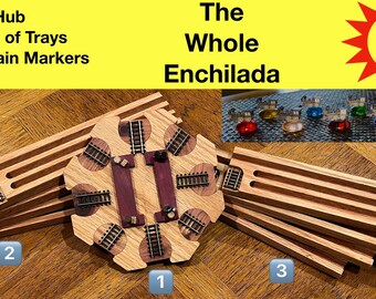 The Whole Enchilada - Hand Crafted by Serenity Woodwork Co