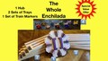 The Whole Enchilada - Hand Made Mexican Train Dominoes Set made  by Serenity Woodwork Co