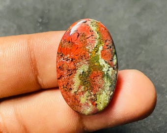 Natural Moss Agate Gemstone for Jewelry Making, Green Crystal Stone, Loose Gem, Handmade Jewelry Supply