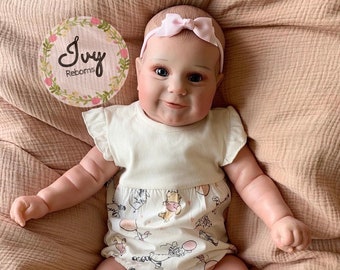 Reborn Baby Girl 24” 9lbs Fully Weighted Newborn Doll Toddler