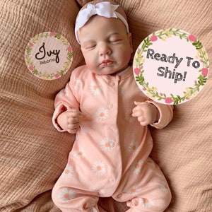 READY TO SHIP! Reborn Baby Girl 20” 5lbs Fully Weighted Newborn Doll