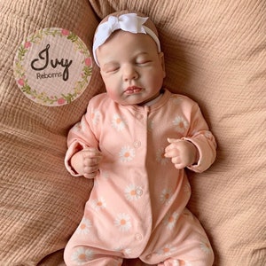 Reborn Baby Girl 20 5lbs Fully Weighted Newborn Doll image 1