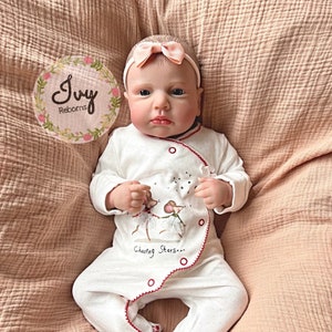 Reborn Baby Girl 20” 5lbs Fully Weighted Newborn Doll