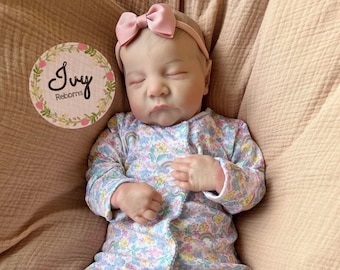 Reborn Baby Girl 19” 5lbs Fully Weighted Newborn Doll