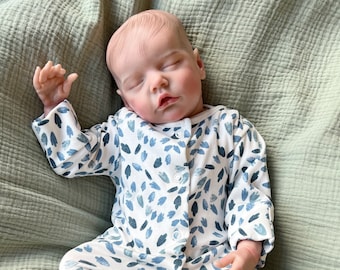 Reborn Dolls Baby Boy Newborn Beautiful Art Dolls Reborn Babies 3lbs 16 Inches Long