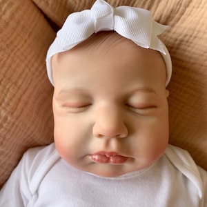 Reborn Baby Girl 20 5lbs Fully Weighted Newborn Doll image 4