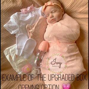 Reborn Baby Girl 20 5lbs Fully Weighted Newborn Doll image 6