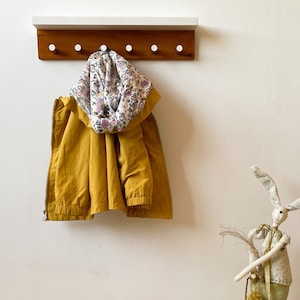 Angled peg rack on sale