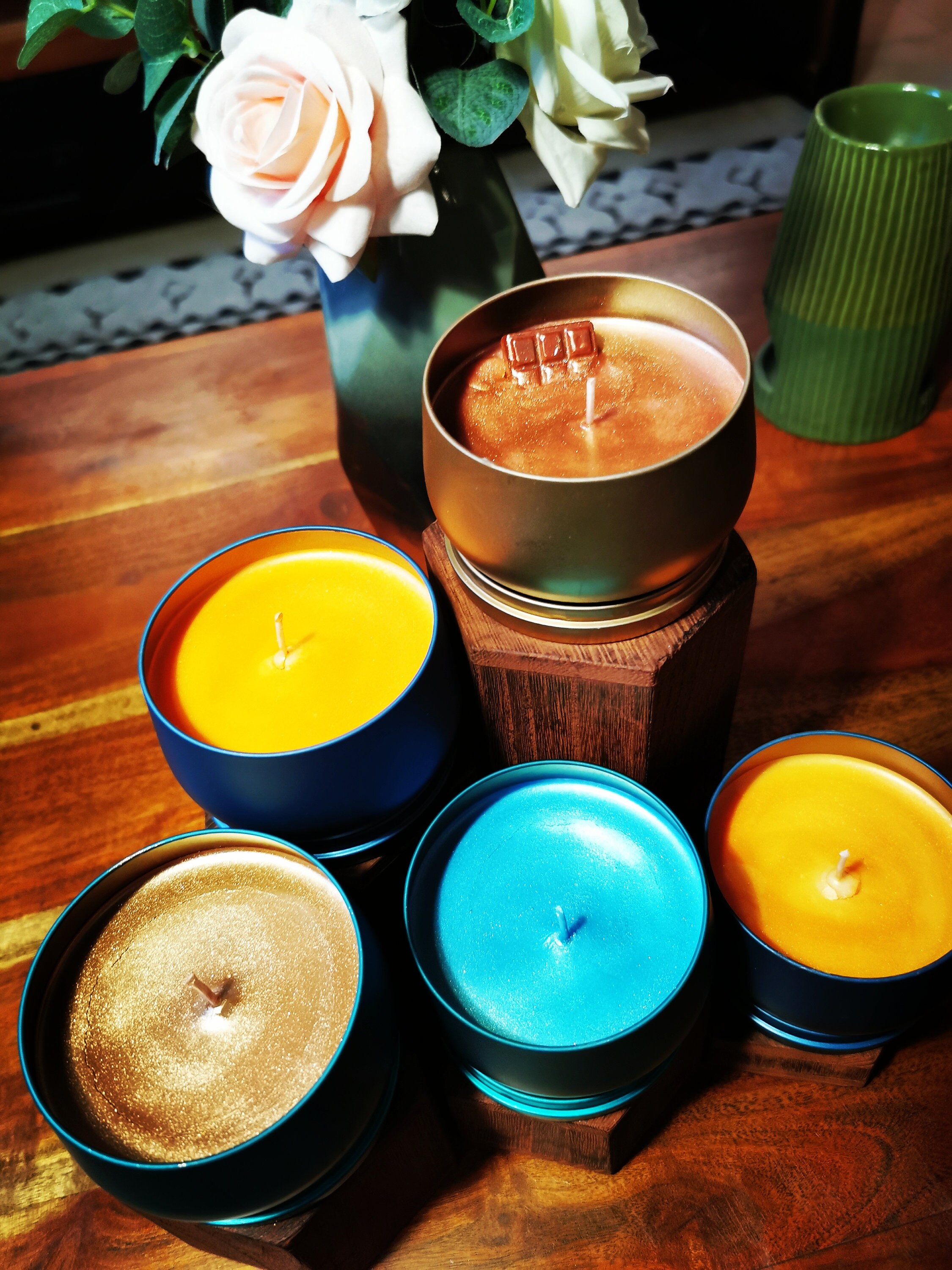 Bougie Boite Métallique