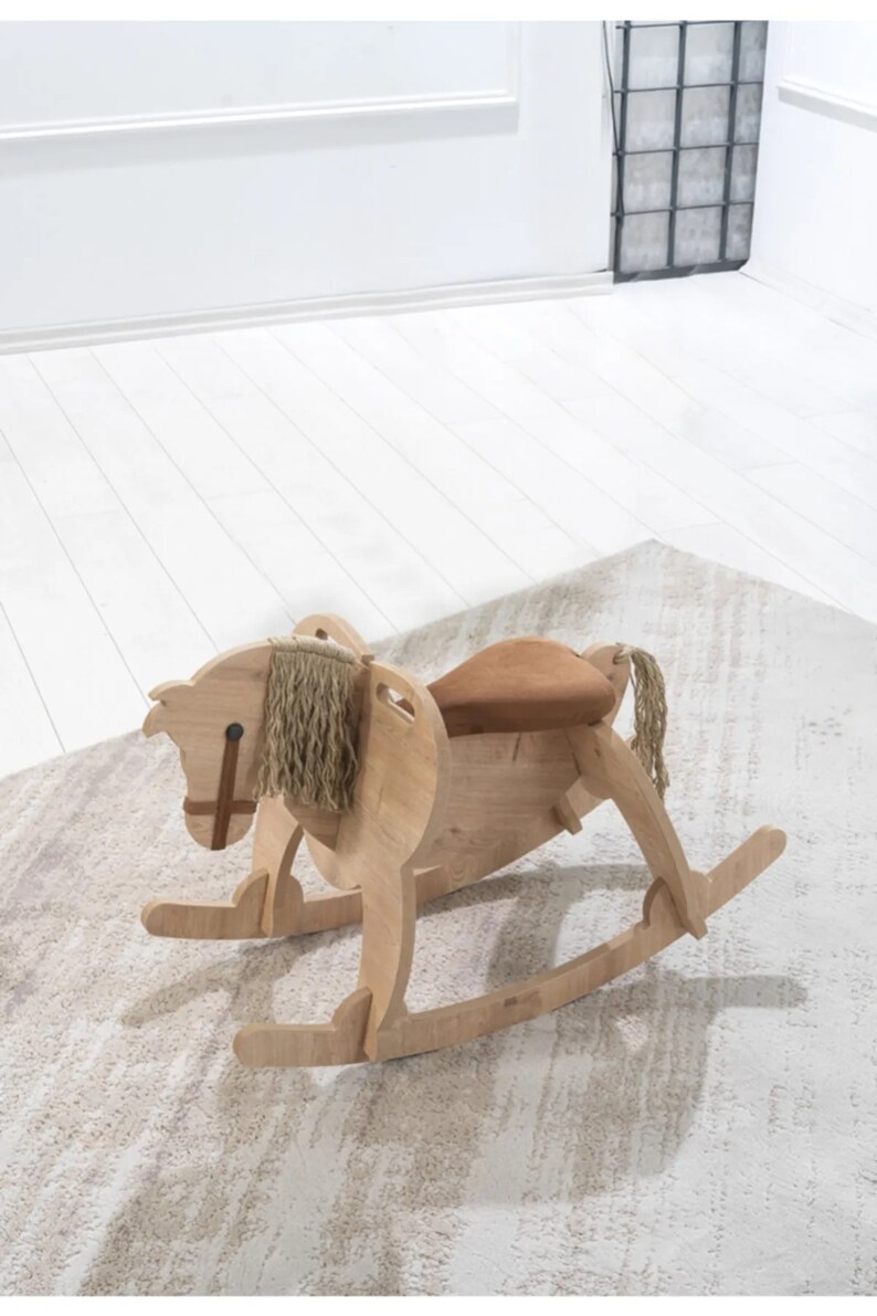 Rocking Horse Rocking Chair, Baby Swing, Montessori Toys, Woodworking