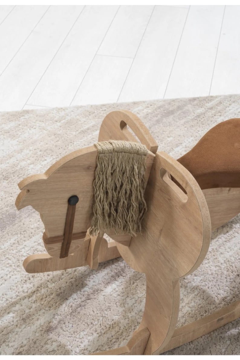 Rocking Horse Rocking Chair, Baby Swing, Montessori Toys, Woodworking