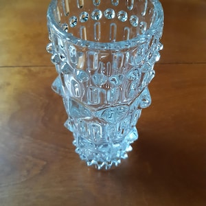 Frantisek Peceny glass vase for Hermanova Hut, Czechoslovakia, 1970s