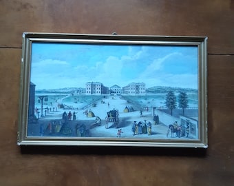 The Foundling Hospital colour print by Louis Philippe Boitard