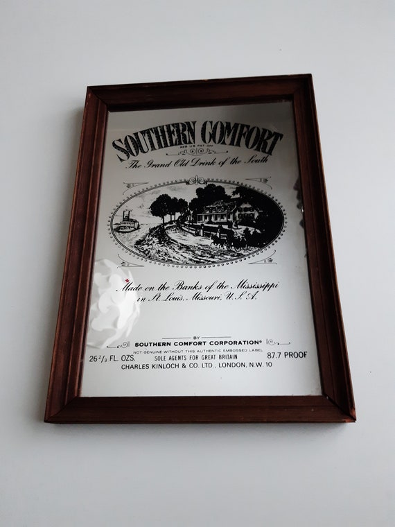 Advertising Mirror Southern Comfort - Etsy