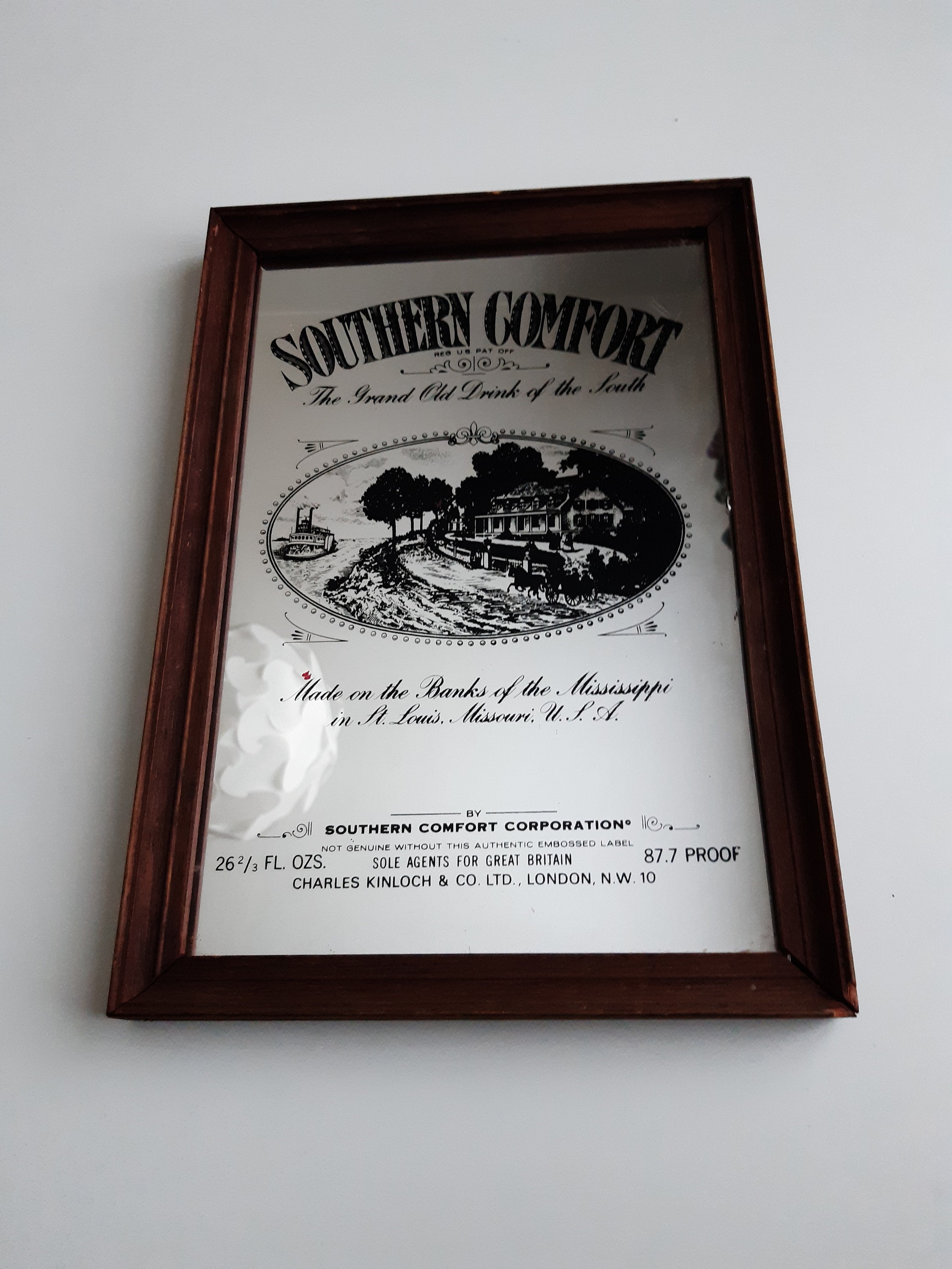 Southern Comfort Mirror - Etsy