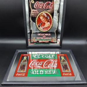 Coca Cola Pub Mirror - Etsy