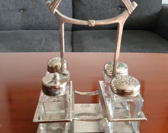 Art Nouveau Jugend cruet set