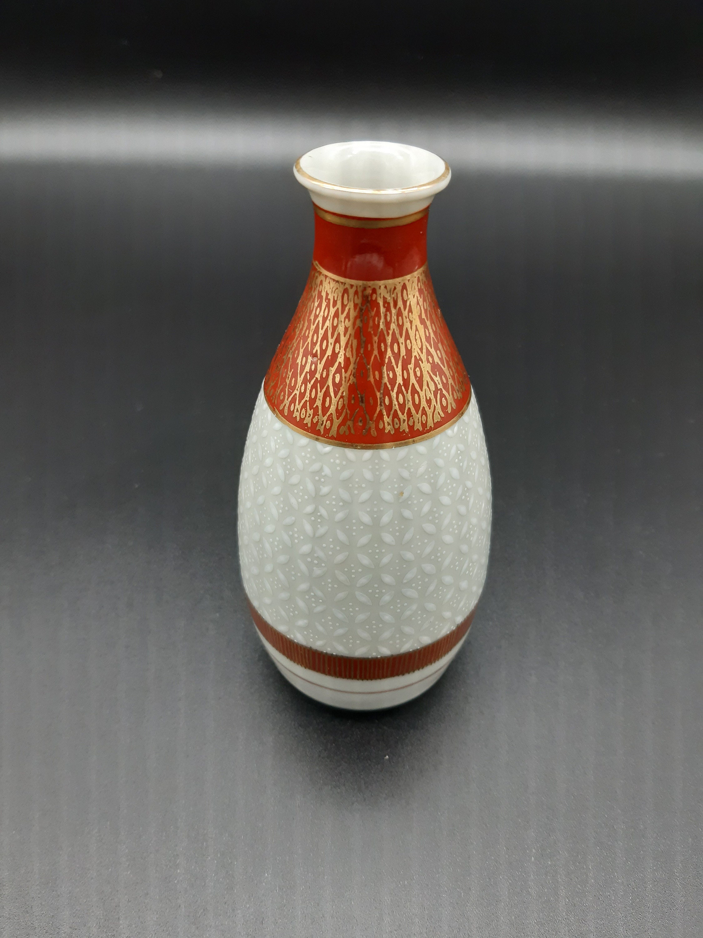 Japanese Kutani Miniature Vase Etsy