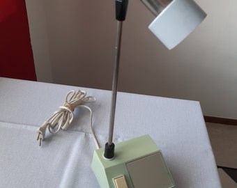 Vintage and rare Philips desk lamp with mirror