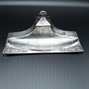 Wmf Art Nouveau Jugend Peltro Calamaio Inchiostro Stand