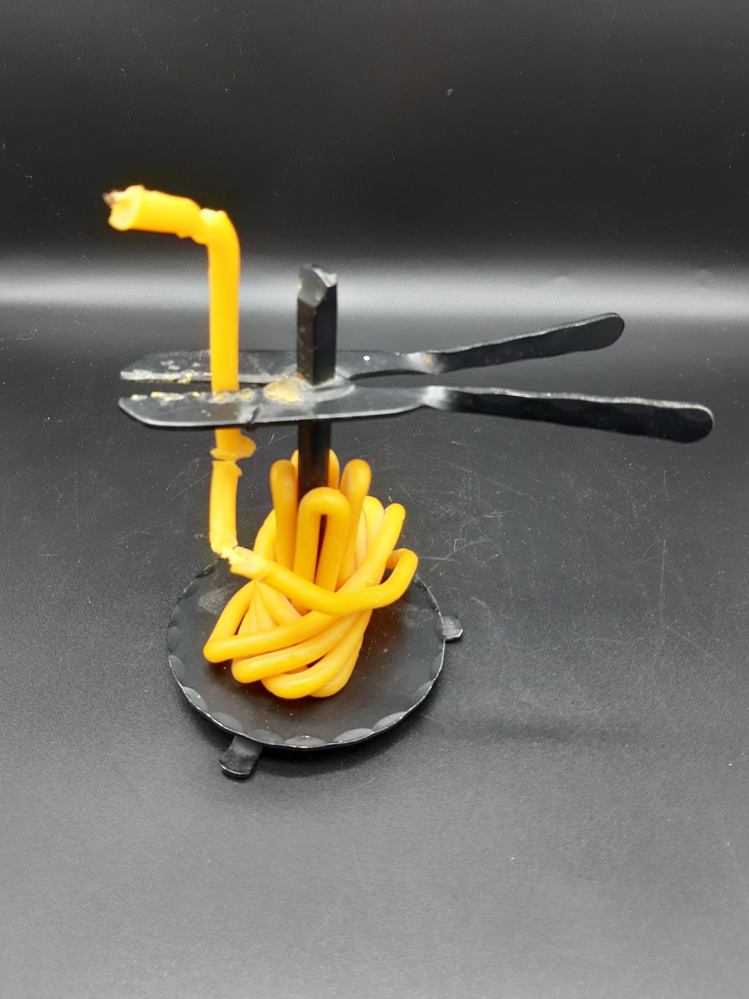 Vintage Swedish Wax Jack Candle Holder Etsy