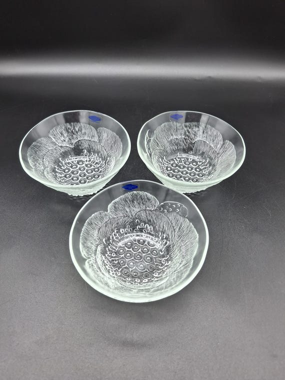 Nuutajarvi デザートボウル Pioni 3 個 - Etsy 日本