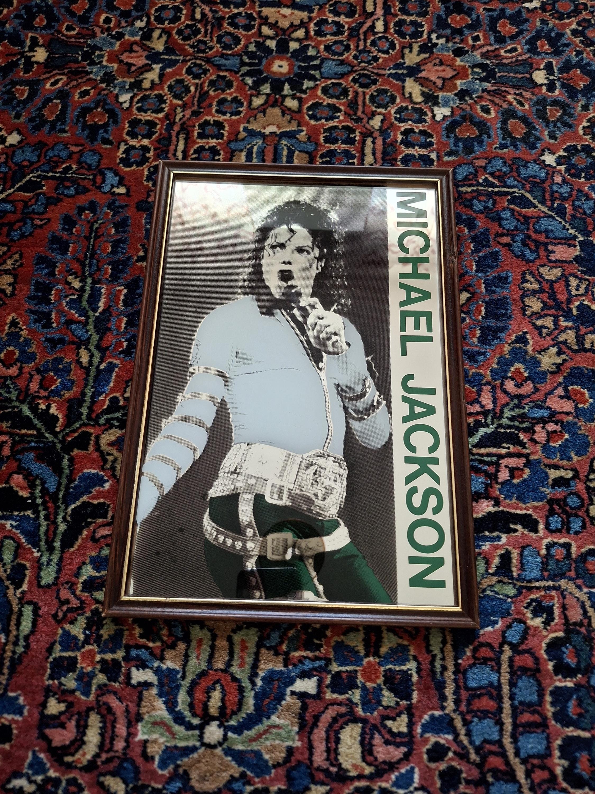 Advertising Pop Music Michael Jackson Framed Mirror - Etsy