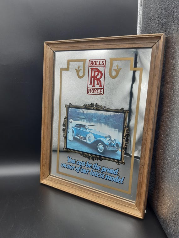 Advertising Mirror Rolls Royce Car - Etsy