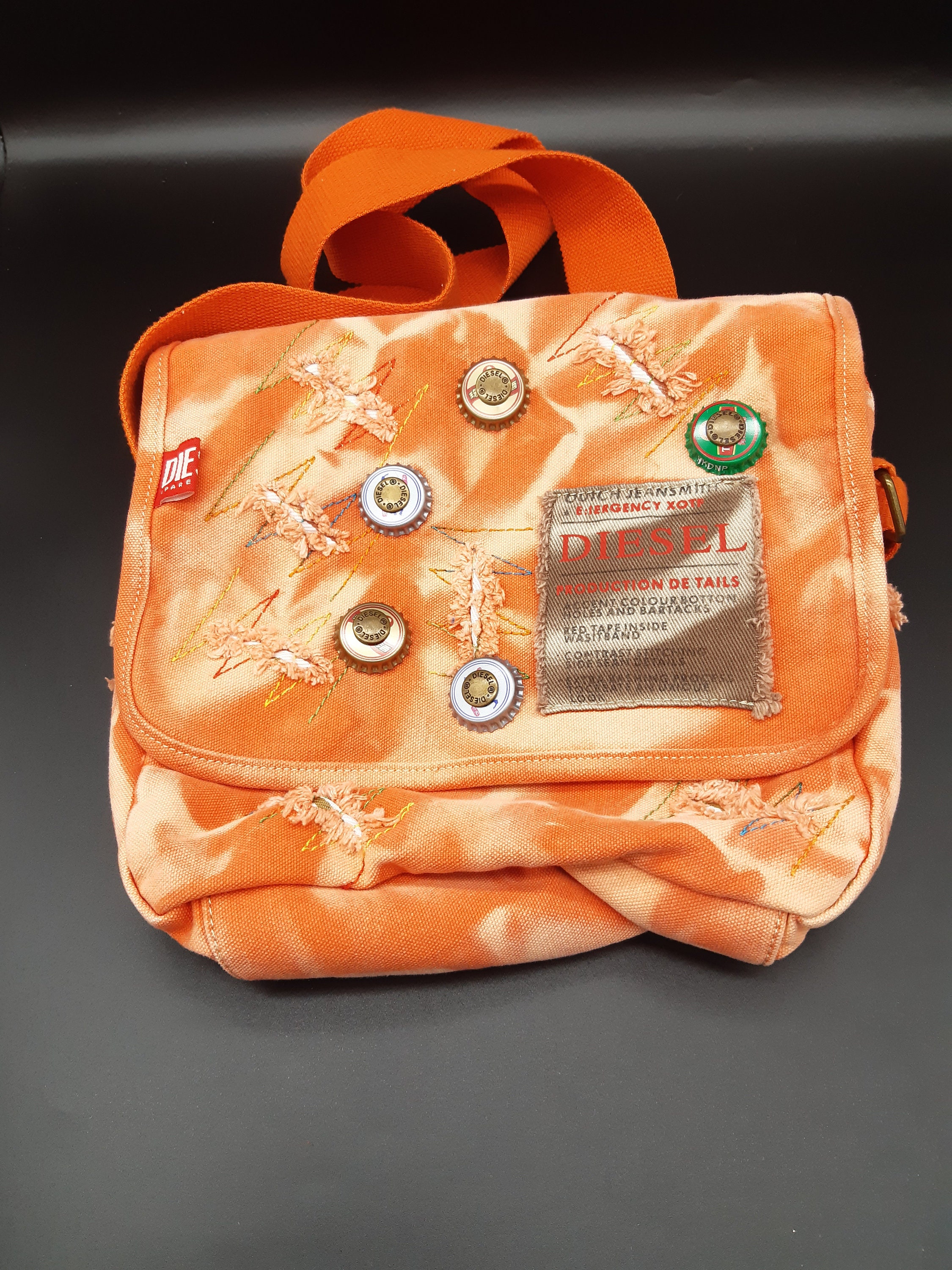 Vintage Diesel Sling Bag - Etsy