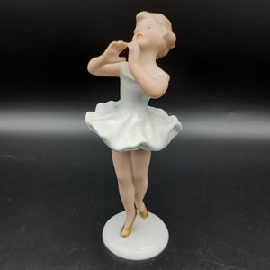 Deutschland WALLENDORF 1764 Porzellan Biskuit Ballerina Figur
