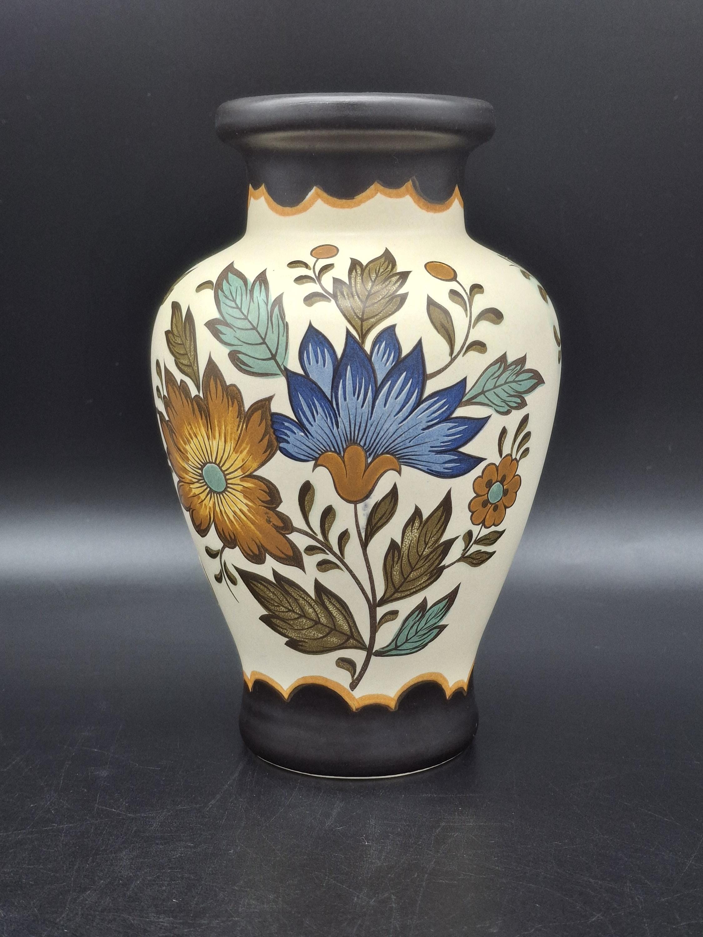 オランダ産ゴーダ フローラ 花瓶 オランダ ケラミーク - Etsy 日本