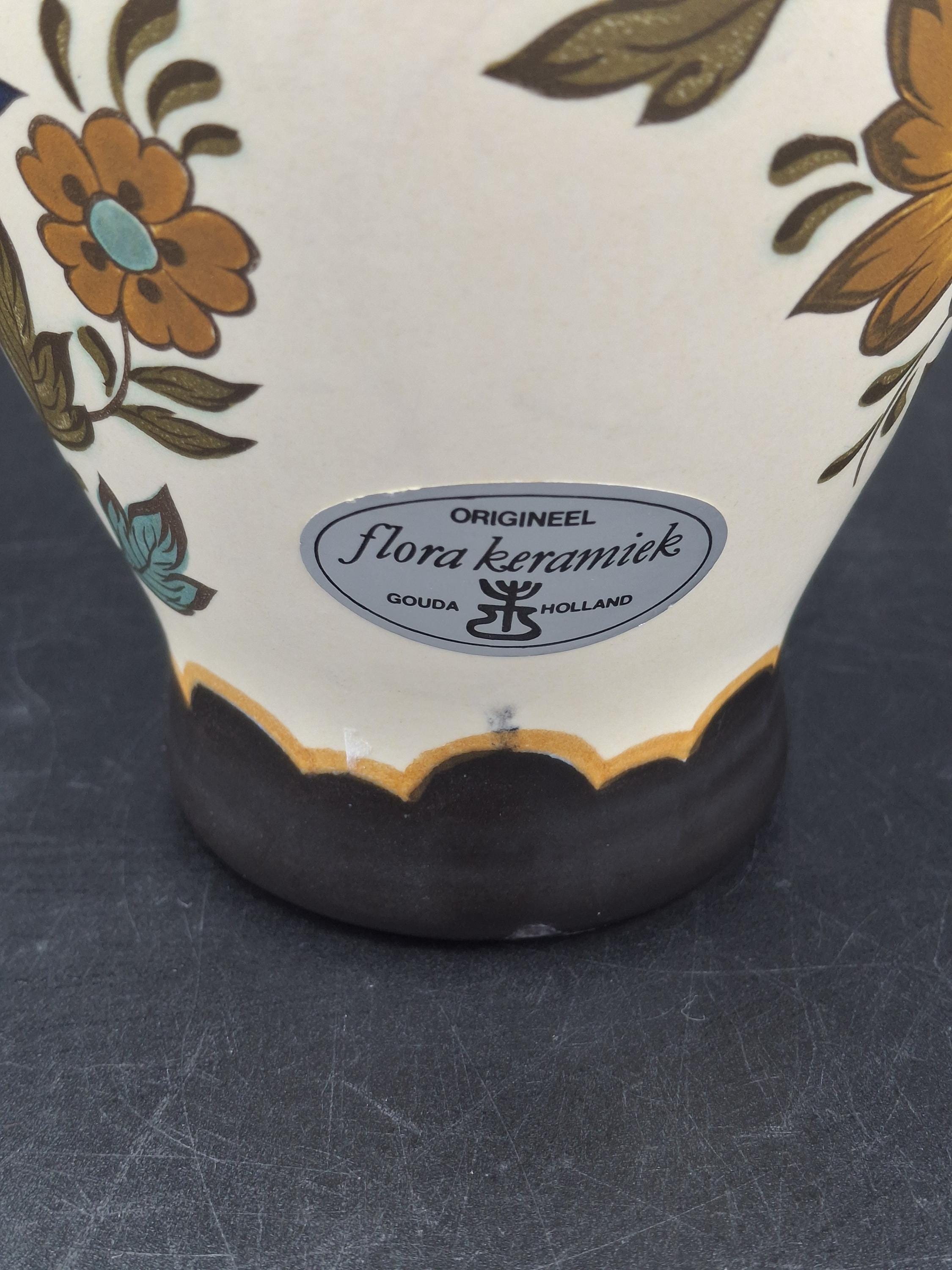 オランダ産ゴーダ フローラ 花瓶 オランダ ケラミーク - Etsy 日本