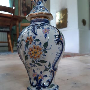 Plateelbakkerij Zuid Holland Gouda Mary Gold vase