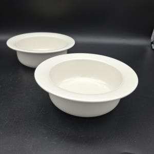 2 vintage Arabia Arctica Finland breakfast bowls